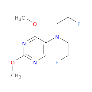 5-Pyrimidinamine, N,N-bis(2-fluoroethyl)-2,4-dimethoxy-