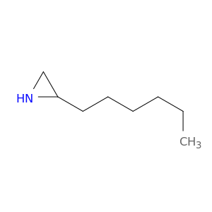 Aziridine, 2-hexyl-
