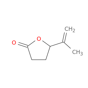 2(3H)-Furanone, dihydro-5-(1-methylethenyl)-