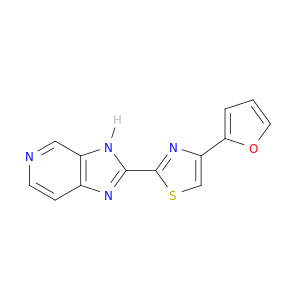3H-Imidazo[4,5-c]pyridine, 2-[4-(2-furanyl)-2-thiazolyl]-