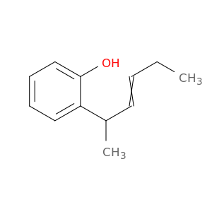 Phenol, 2-(1-methyl-2-pentenyl)-