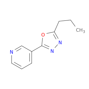 Pyridine, 3-(5-propyl-1,3,4-oxadiazol-2-yl)-