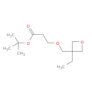 Propanoic acid, 3-[(3-ethyl-3-oxetanyl)methoxy]-, 1,1-dimethylethyl ester