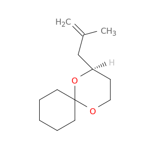 1,5-Dioxaspiro[5.5]undecane, 2-(2-methyl-2-propenyl)-, (2S)-