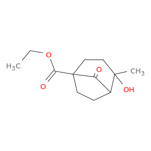 Bicyclo[3.2.1]octane-1-carboxylicacid, 4-hydroxy-4-methyl-8-oxo-, ethyl ester