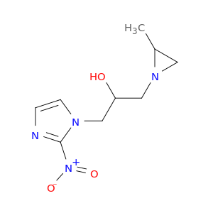 1H-Imidazole-1-ethanol, alpha-((2-methyl-1-aziridinyl)methyl)-2-nitro-
