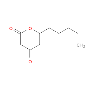 2H-Pyran-2,4(3H)-dione, dihydro-6-pentyl-