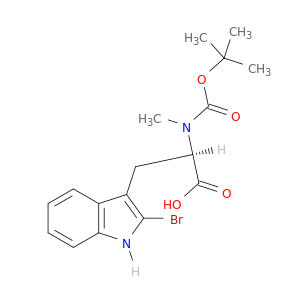 D-Tryptophan, 2-bromo-N-[(1,1-dimethylethoxy)carbonyl]-N-methyl-