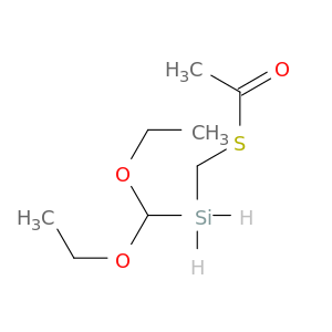 Ethanethioic acid, S-[(diethoxymethylsilyl)methyl] ester