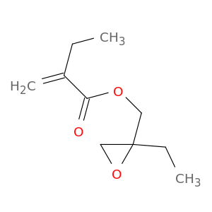Butanoic acid, 2-methylene-, (2-ethyloxiranyl)methyl ester