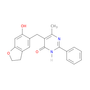 5-[(6-hydroxy-2,3-dihydro-1-benzofuran-5-yl)methyl]-6-methyl-2-phenylpyrimidin-4(1h)-one