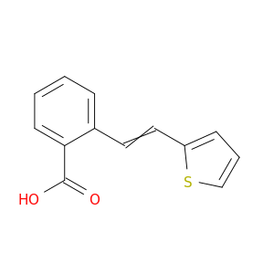 2-[Β(2-噻吩基)乙烯基]苯甲酸