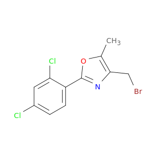 Oxazole, 4-(bromomethyl)-2-(2,4-dichlorophenyl)-5-methyl-