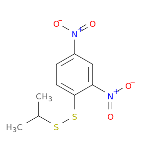 2,4-dinitro-1-(propan-2-yldisulfanyl)benzene