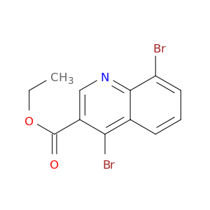 4,8-二溴-3-喹啉羧酸乙酯