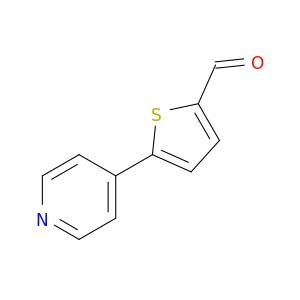 2-Thiophenecarboxaldehyde,5-(4-pyridinyl)-
