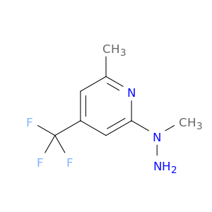 2-甲基-6-(1-甲基氢乙基)-4-(三氟甲基)吡啶