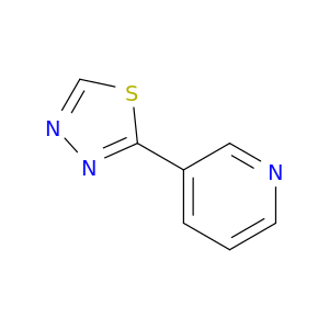 Pyridine, 3-(1,3,4-thiadiazol-2-yl)-