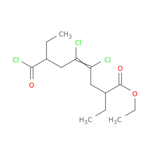 4-Nonenoic acid, 4,5-dichloro-7-(chlorocarbonyl)-2-ethyl-, ethyl ester