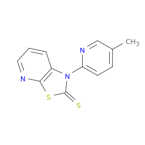 Thiazolo[5,4-b]pyridine-2(1H)-thione, 1-(5-methyl-2-pyridinyl)-