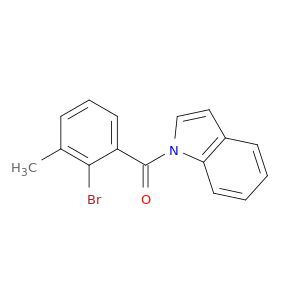 (2-Bromo-3-methylphenyl)(1H-indol-1-yl)methanone