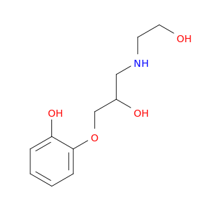 Phenol, 2-[2-hydroxy-3-[(2-hydroxyethyl)amino]propoxy]-
