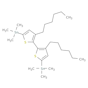 Stannane, (3,3'-dihexyl[2,2'-bithiophene]-5,5'-diyl)bis[trimethyl-
