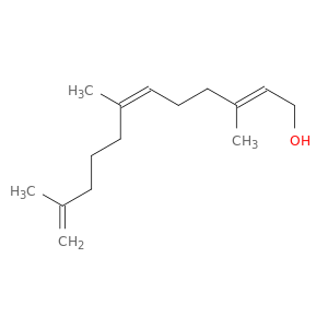2,6,11-Dodecatrien-1-ol, 3,7,11-trimethyl-, (2E,6Z)-
