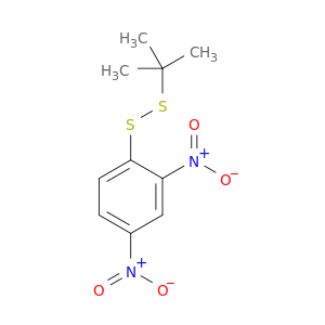 tert-butyl 2,4-dinitrophenyl disulfide
