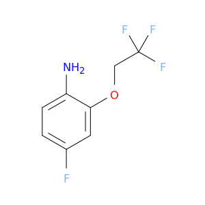 4-fluoro-2-(2,2,2-trifluoroethoxy)aniline