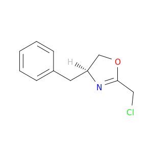 Oxazole, 2-(chloromethyl)-4,5-dihydro-4-(phenylmethyl)-, (4S)-