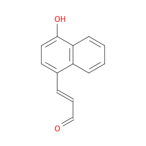 2-Propenal, 3-(4-hydroxy-1-naphthalenyl)-, (E)-