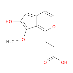 5-Benzofuranpropanoicacid, 6-hydroxy-7-methoxy-