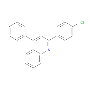 Quinoline, 2-(4-chlorophenyl)-4-phenyl-