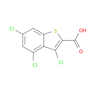 3,4,6-Trichlorobenzo[b]thiophene-2-carboxylic acid