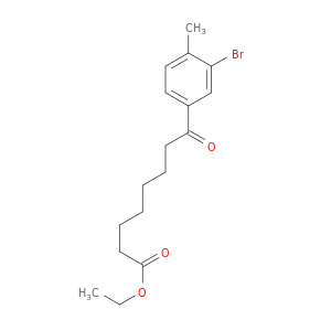 ETHYL 8-(3-BROMO-4-METHYLPHENYL)-8-OXOOCTANOATE
