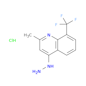 4-Hydrazino-2-methyl-8-trifluoromethylquinoline hydrochloride