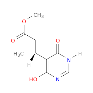 甲基(βR)-1,6-二氢-4-羟基-β-甲基-6-氧代-5-嘧啶丙二酸酯