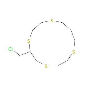 1,4,7,10-Tetrathiacyclotridecane, 5-(chloromethyl)-