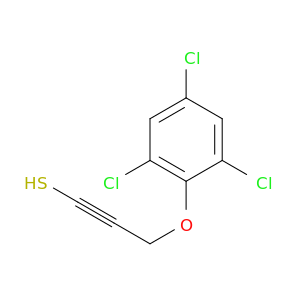 1-Propyne-1-thiol, 3-(2,4,6-trichlorophenoxy)-