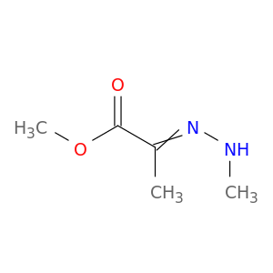 Propanoic acid,2-(2-methylhydrazinylidene)-, methyl ester