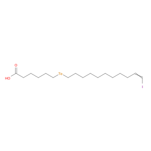 18-IODO-7-TELLURA-17-OCTADECENOIC ACID