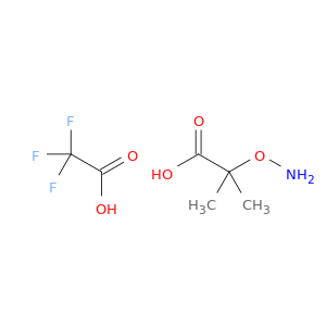 Propanoic acid, 2-(aminooxy)-2-methyl-, trifluoroacetate