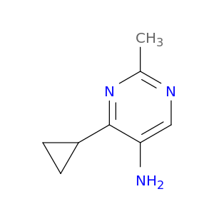 4-Cyclopropyl-2-methylpyrimidin-5-amine