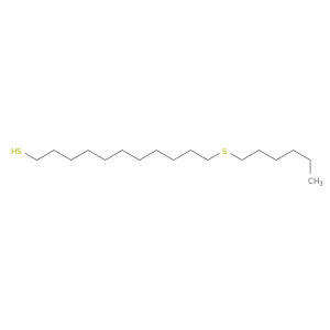 1-Undecanethiol, 11-(hexylthio)-