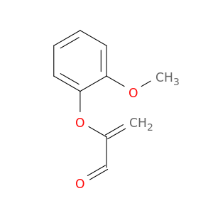 2-Propenal, 2-(2-methoxyphenoxy)-