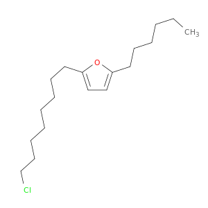 Furan, 2-(8-chlorooctyl)-5-hexyl-