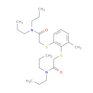 Acetamide, 2,2'-[(3-methyl-1,2-phenylene)bis(thio)]bis[N,N-dipropyl-