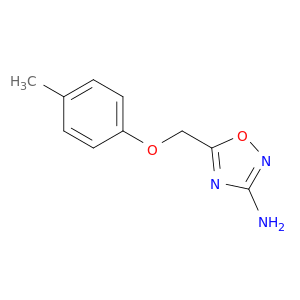 5-(4-Methylphenoxymethyl)-1,2,4-oxadiazol-3-amine