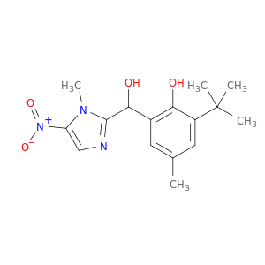 1H-Imidazole-2-methanol,a-[3-(1,1-dimethylethyl)-2-hydroxy-5-methylphenyl]-1-methyl-5-nitro-